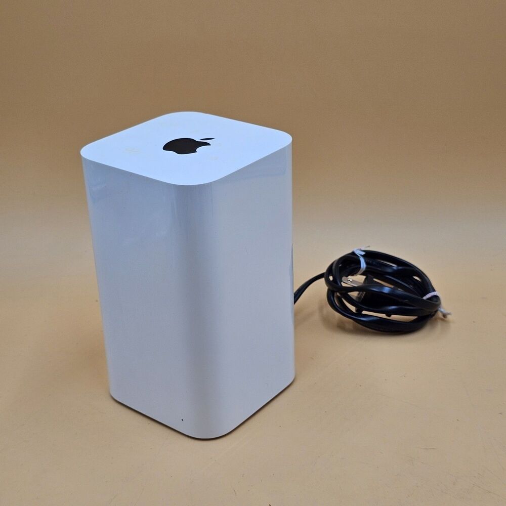 Apple AirPort Extreme A1521 3-Port Base Station Wireless Router With Power Cord